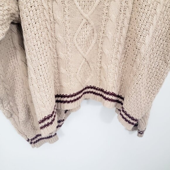Taylor Swift Holiday Folklore 2020 Cardigan Sweater Beige 3XL/4XL - Picture 7 of 10